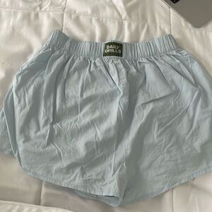 Daily drills light blue boxer shorts!!! Size XS/S